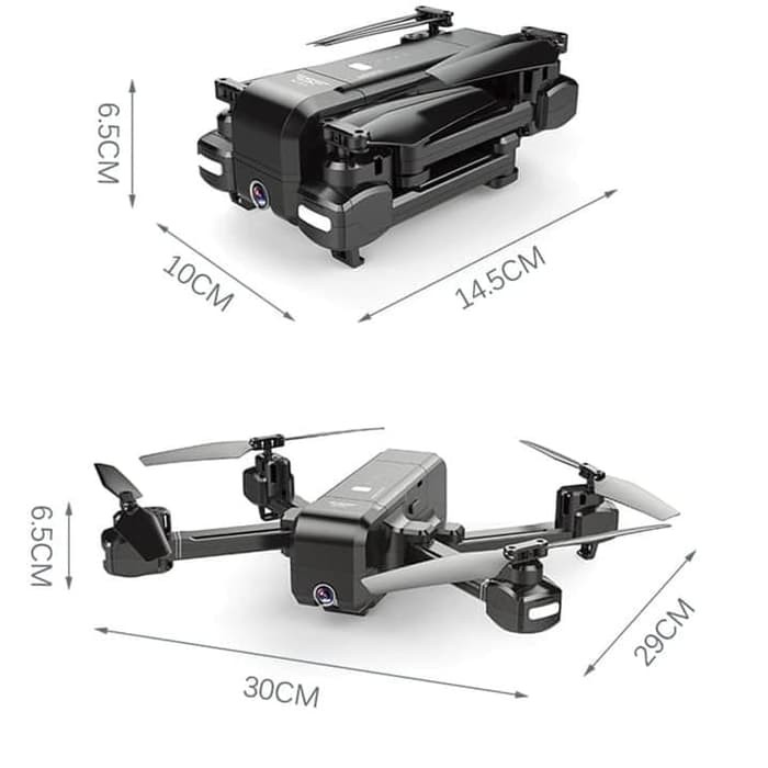 Sjrc Z5 Quadcopter GPS RC Drone dengan Wifi FPV 1080P