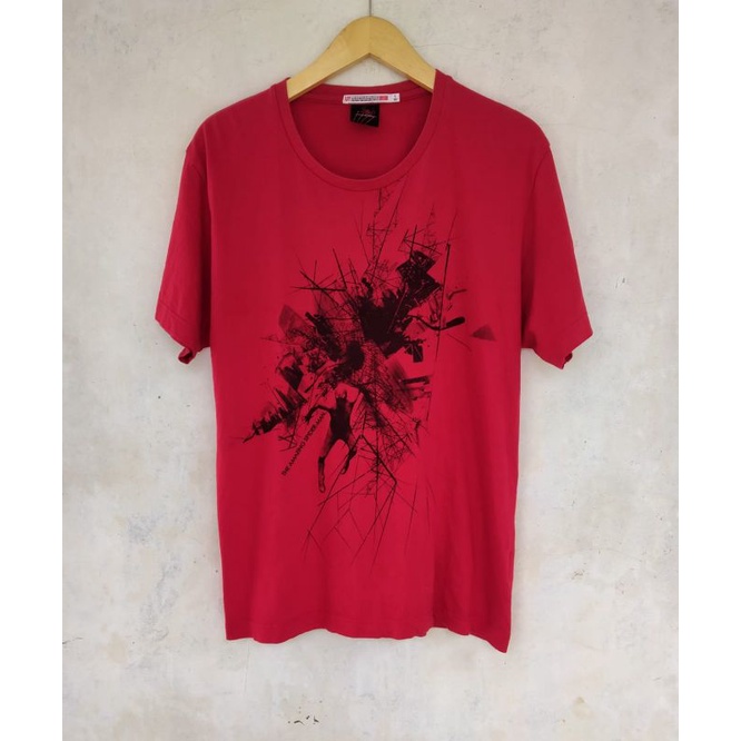 Kaos oblong uniqlo X spiderman second branded