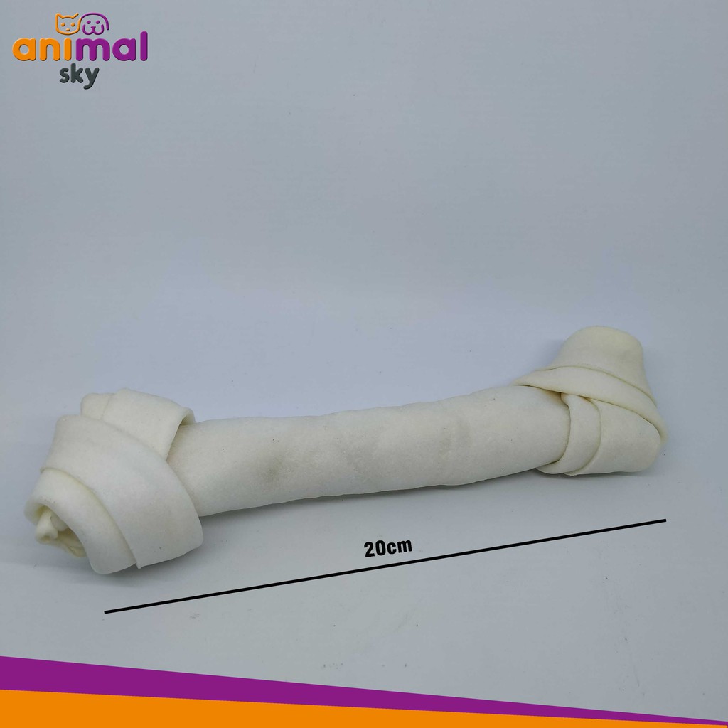Snack Tulang-Tulangan Gigitan Anjing Knot Bone / Cemilan Tulang Anjing / Tulang Mainan Anjing 4304