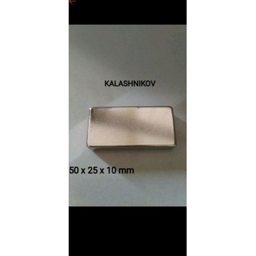 Magnet Neodymium Persegi 50x25x10 mm 50x25x10mm 50 x 25 x 10 mm 50mmx25mmx10mm