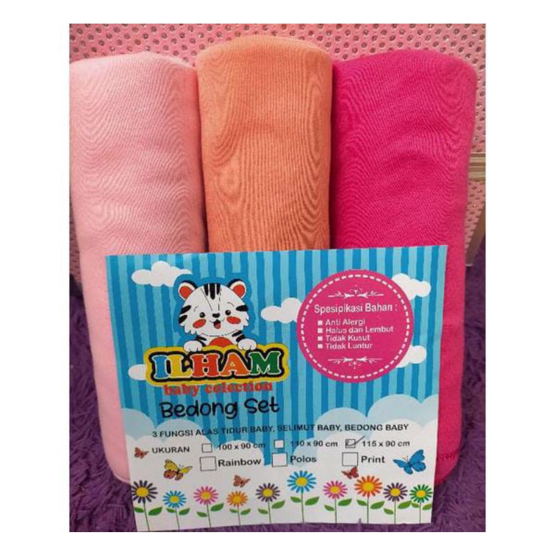 3PCS BEDONG Bayi jumbo 110 x 95 CM