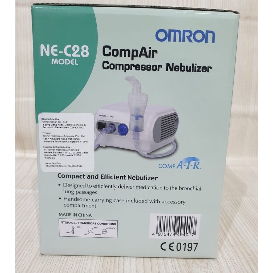 Omron Nebulizer NE-C28 / Alat Bantu Pernafasan