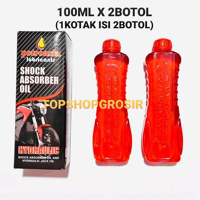 Oli Shock Breaker/Cairan Peredam Shock Breker untuk 2botol (2x100ml)