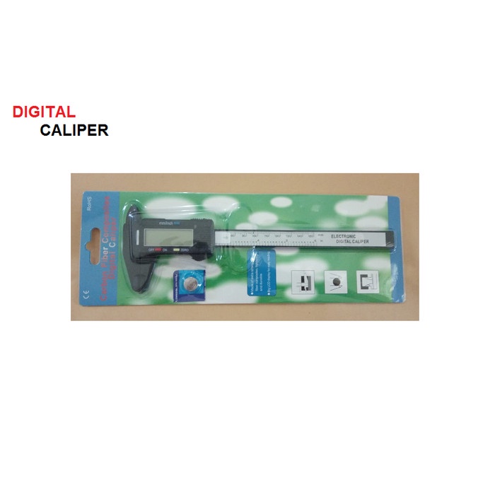 

Digital Caliper Carbon Fiber Jangka Sorong Vernier Caliper Digital