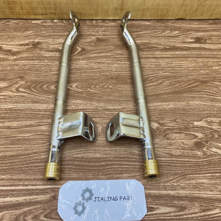 Begel CB panjang full besi motif bubut kartel crom pnp CB