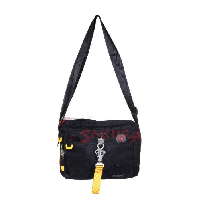 Tas Slempang TJS Tough Jeans Smirt Import 5552 hitam import