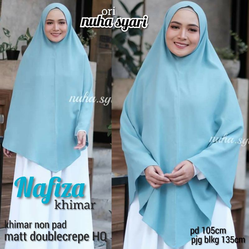 KHIMAR Nafiza❤⚘-non pad- ori nuha syari