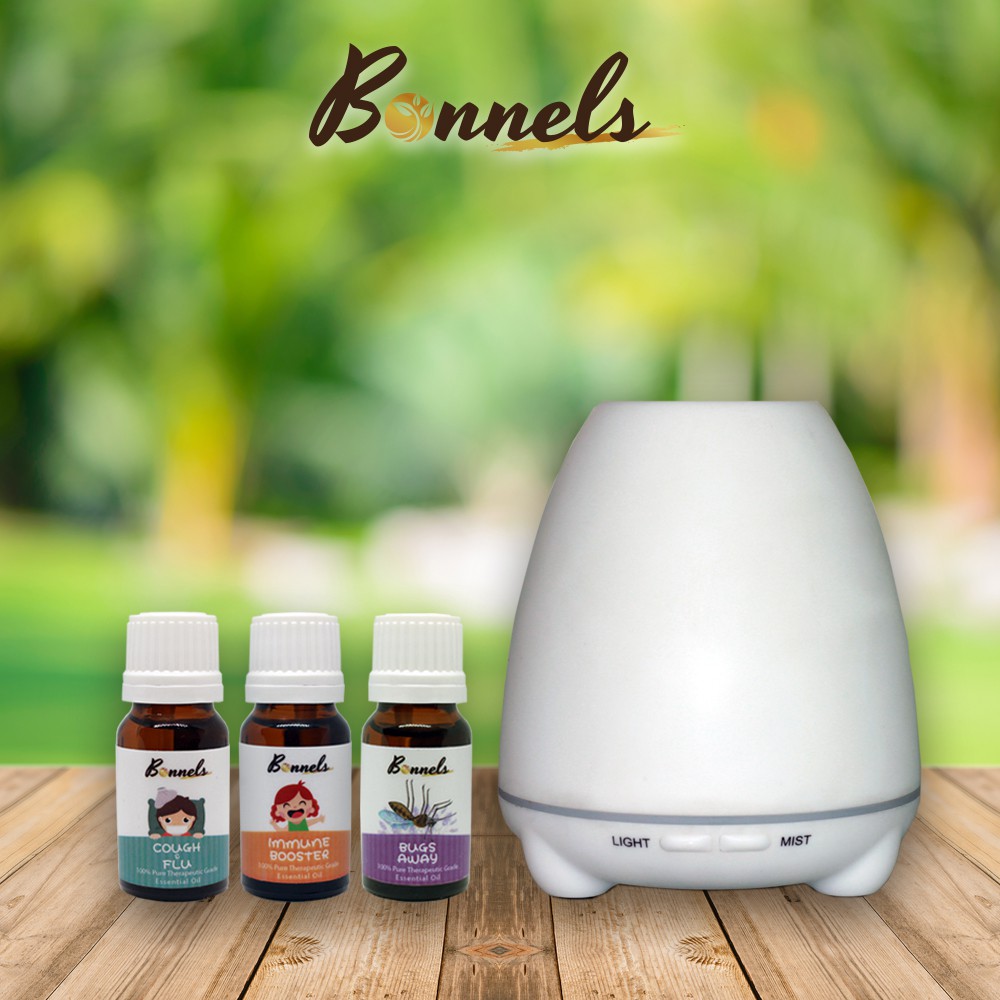 PAKET DIFFUSER + 1 BONNELS ESSENTIAL OILS