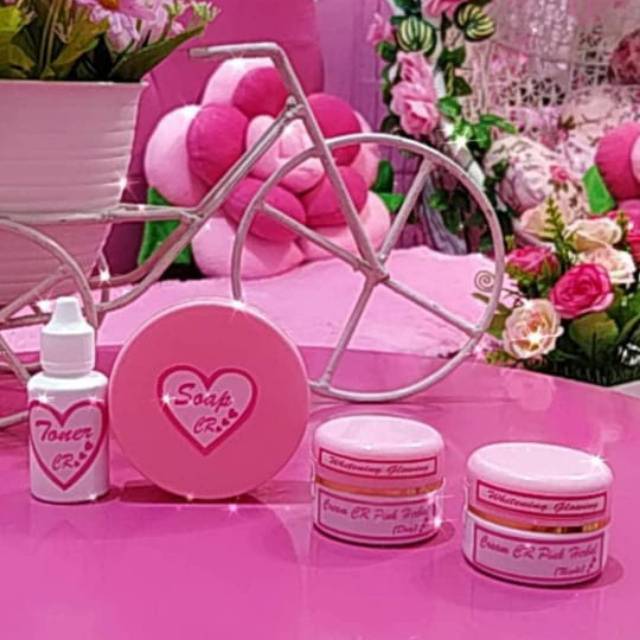 Cream CR Pink Herbal Original Sabun Batangan