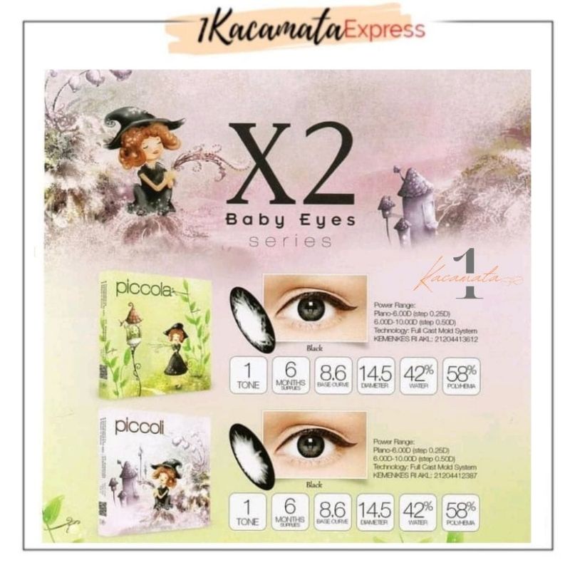 SOFTLENS WARNA X2 PICOLA PICOLI BIG EYES