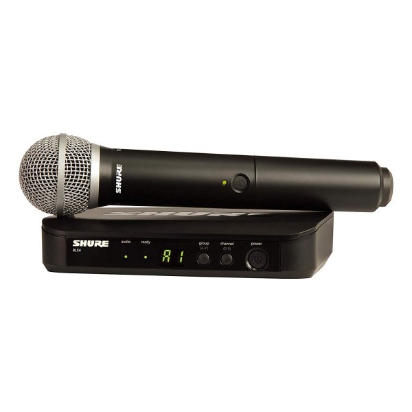 Mic Wireless Shure BLX24/PG58 Shure BLX 24/PG 58 Shure BLX 24 PG 58 Original