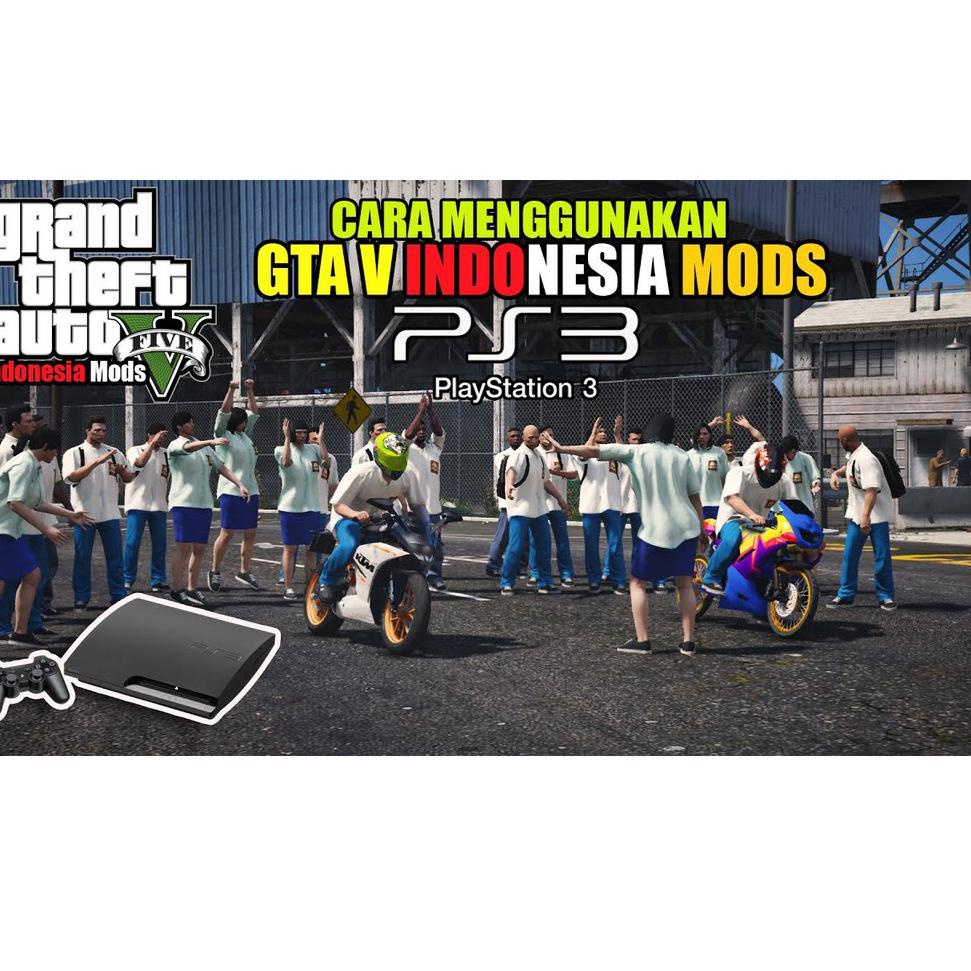 [SKU PRODUK : ARDFH] GTA 5 Mods Playstation 3