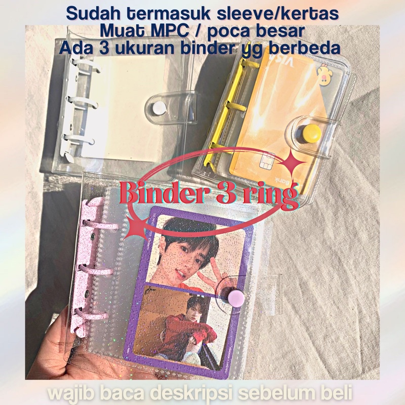 

Binder Mini 3 Ring [Baca Deskripsi Sebelum Pesan]
