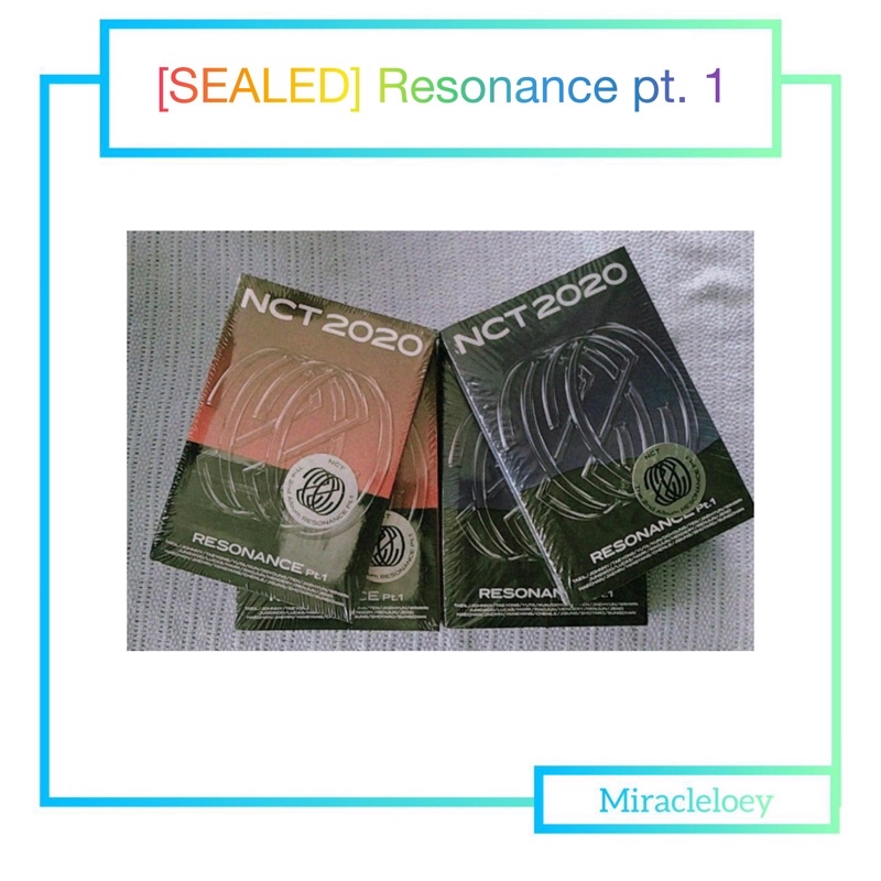 [SEALED] ALBUM RESONANCE PT.1 NCT2020