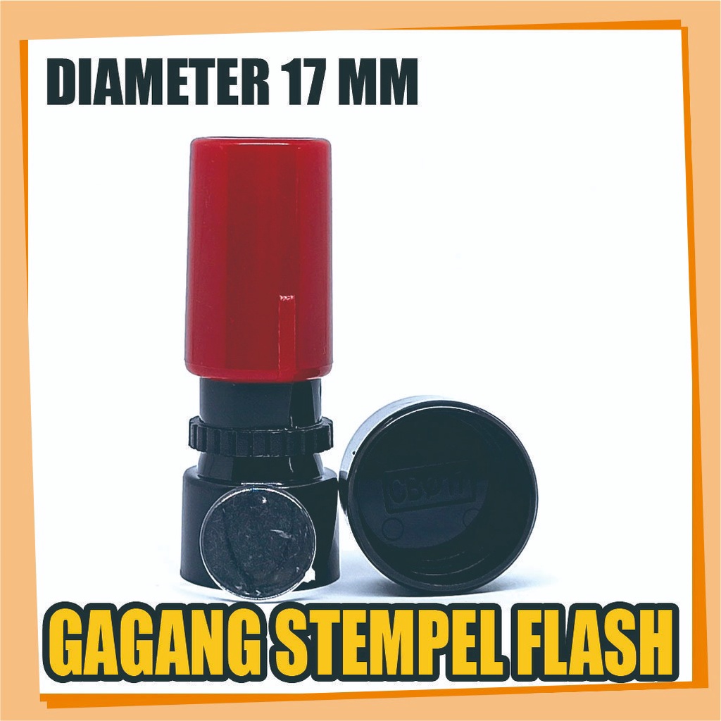 

Gagang Stempel Flash Ukuran diameter 17mm