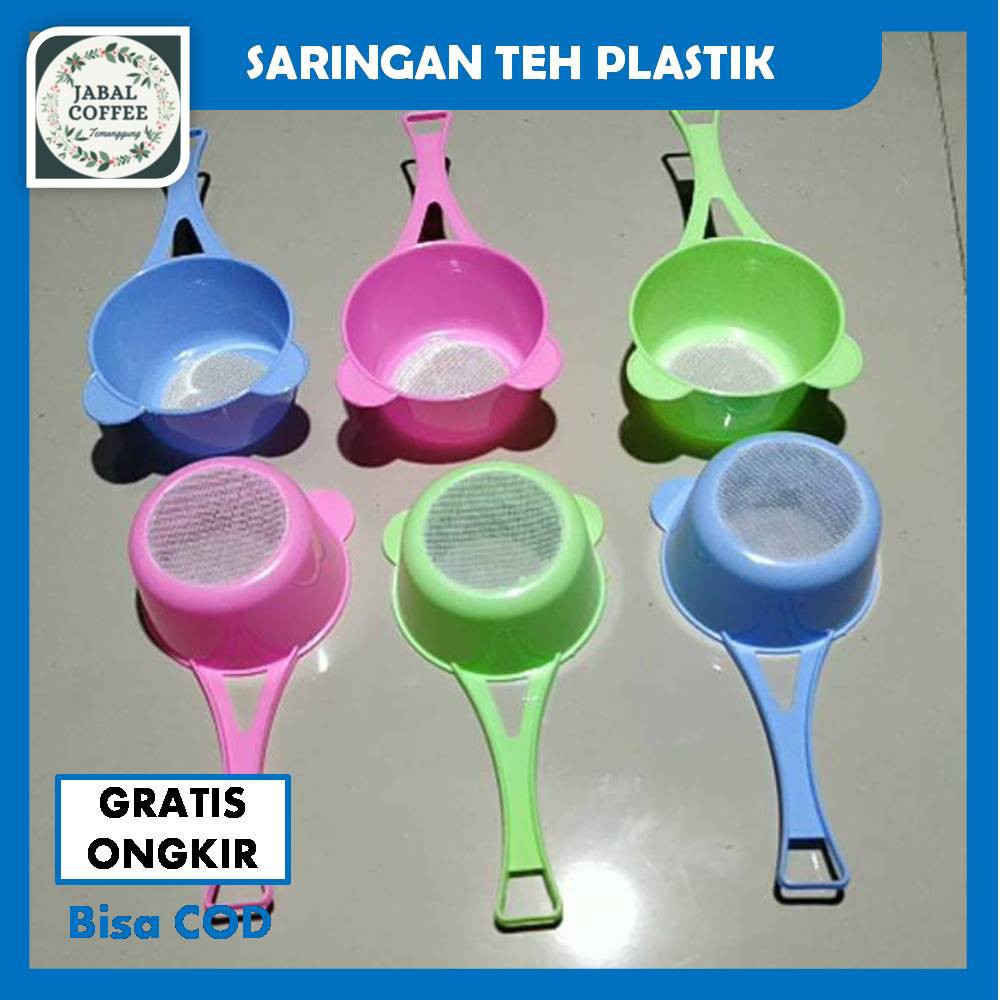Saringan Kecil / Penyaring Teh / Saringan Teh Plastik Kecil / Saringan Santan