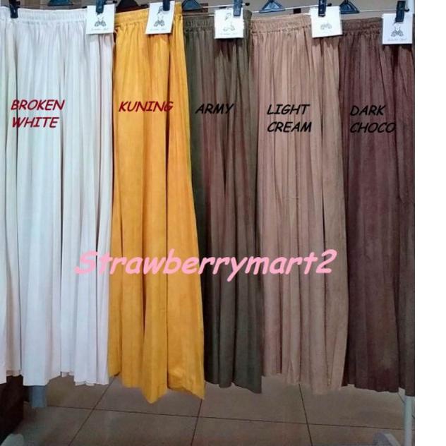 ♦ Rok Plisket Suede By London Girl ✿