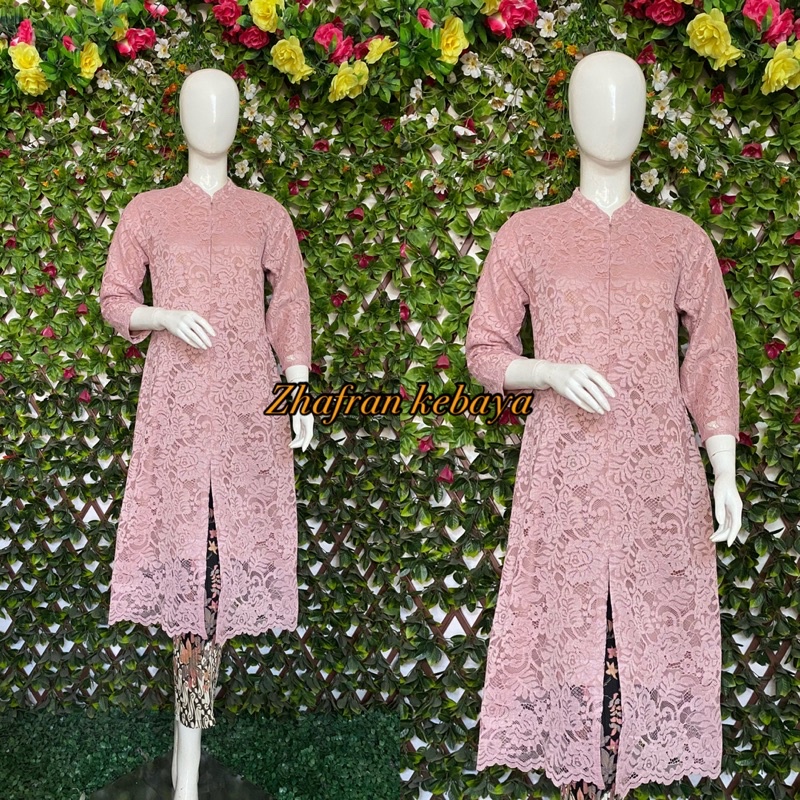 Kebaya Tunik Bahan Brukat favorite(TB)