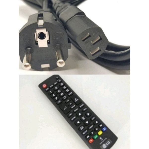 Remot Tv LCD LED LG Plus Kabel Power TV Plasma LG Monitor Komputer Dll