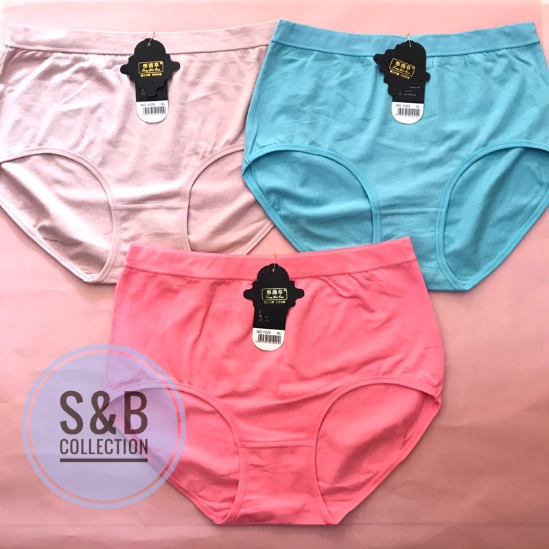 [3 pcs] CD Wanita Katun l CD Import Murah l CD Wanita Dewasa l CD Remaja Polos XL XXL