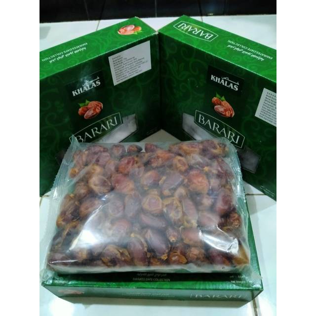 

Kurma barari khalas date curah ukuran 1kg