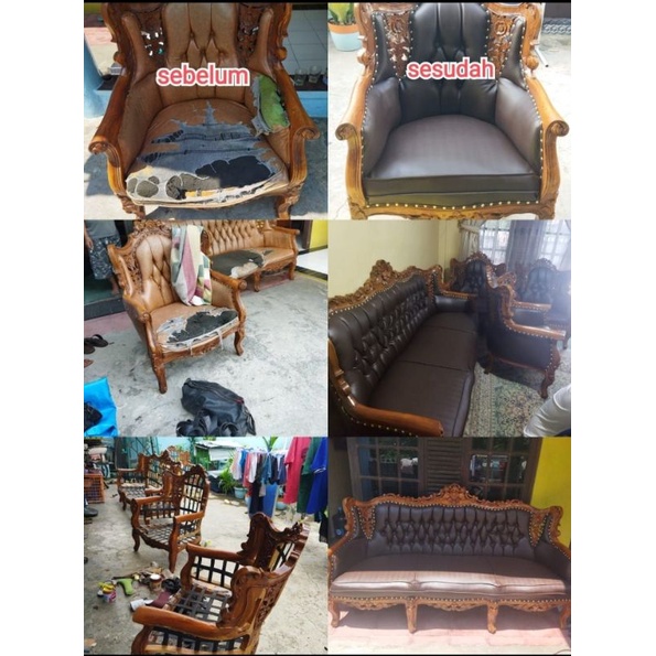 SERVICE SOFA JEPARA JUMBO / SERVICE JOK SOFA