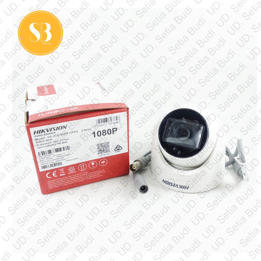 Kamera CCTV Indoor ( Suara ) Hikvision DS-2CE76D0T-ITPFS 2.0 MP