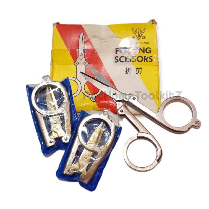 

Gunting lipat ukuran sedang / gunting jadul ukuran sedang