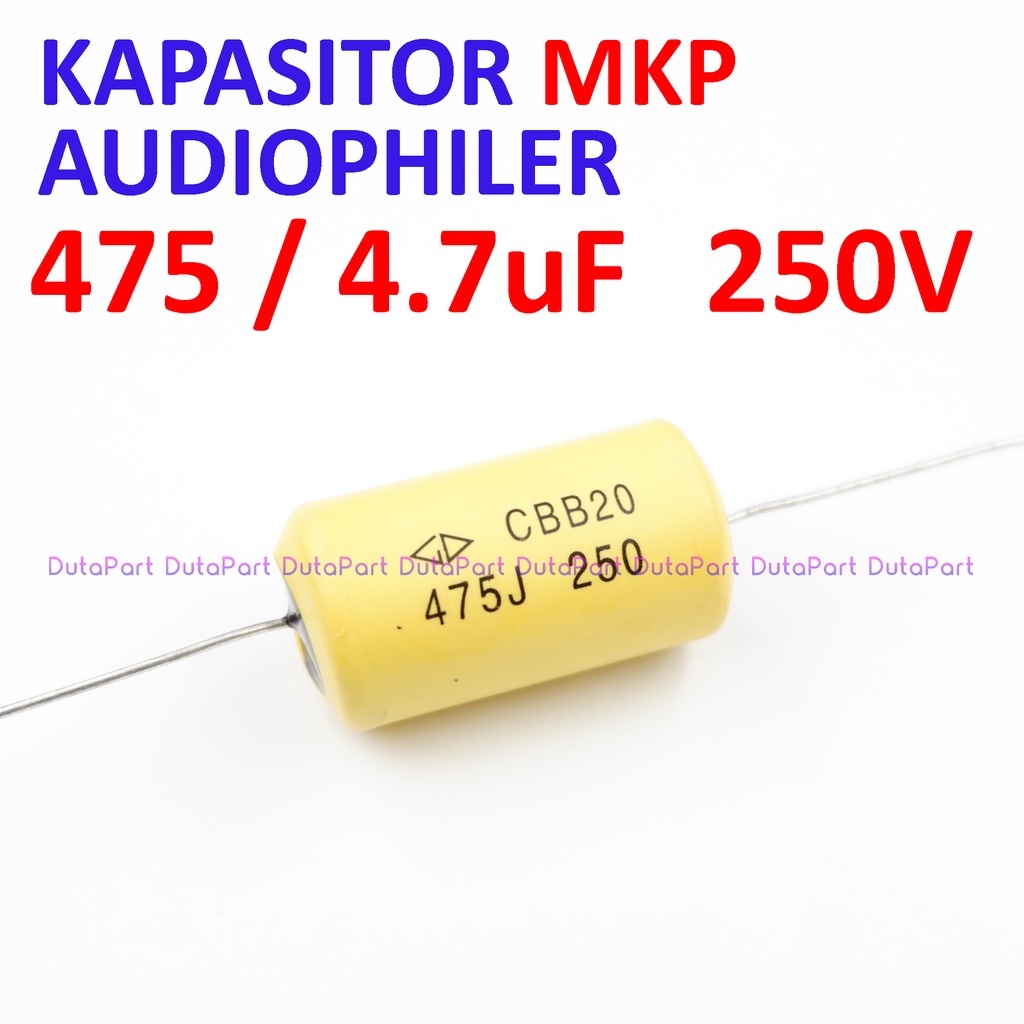 MKP 250V 475 4.7uF Audiophiler Kapasitor Capasitor Capacitor Tweeter