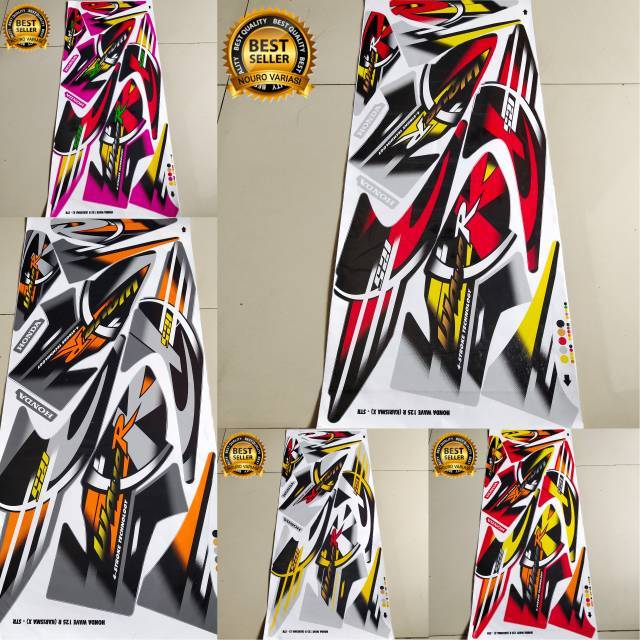 striping list body honda wave karisma karisma 125 kualitas thailand thailook terbaik ter murah