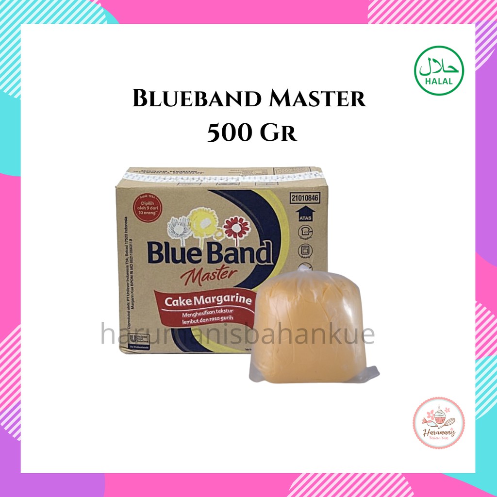 

Mentega Blueband Master Margarin 500gr