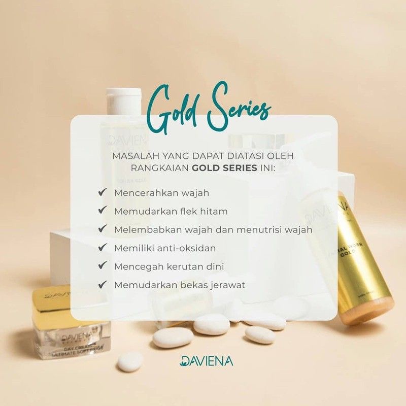 Daviena Skincare Gold Series