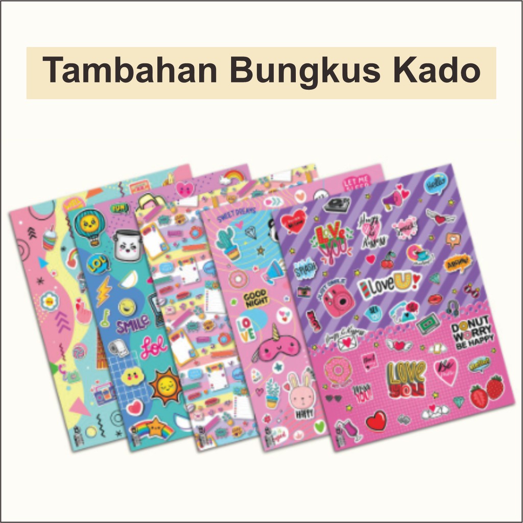 

Tambahan Bungkus Kado Kertas Kado