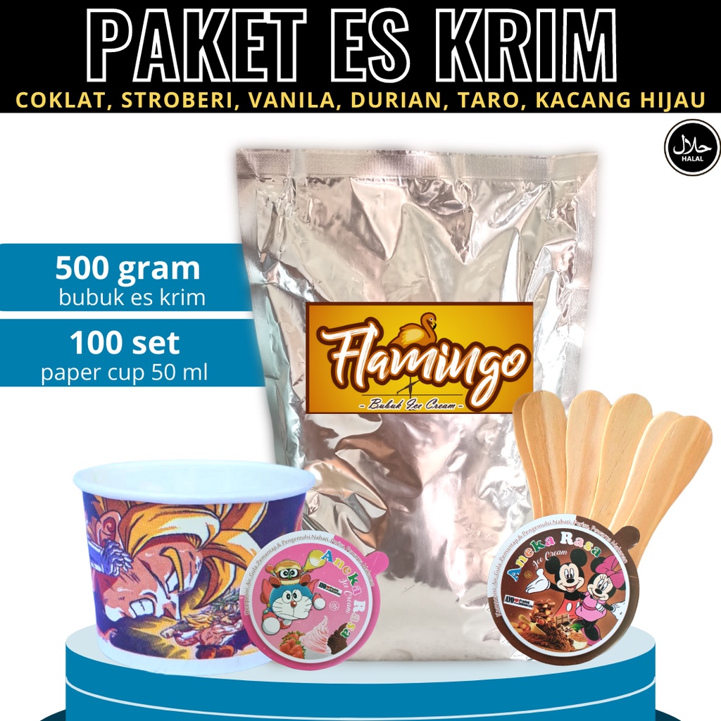 

PAKET CUP ICE CREAM / JUAL PAKET ICE CREAM / PAKET USAHA ES KRIM RUMAHAN