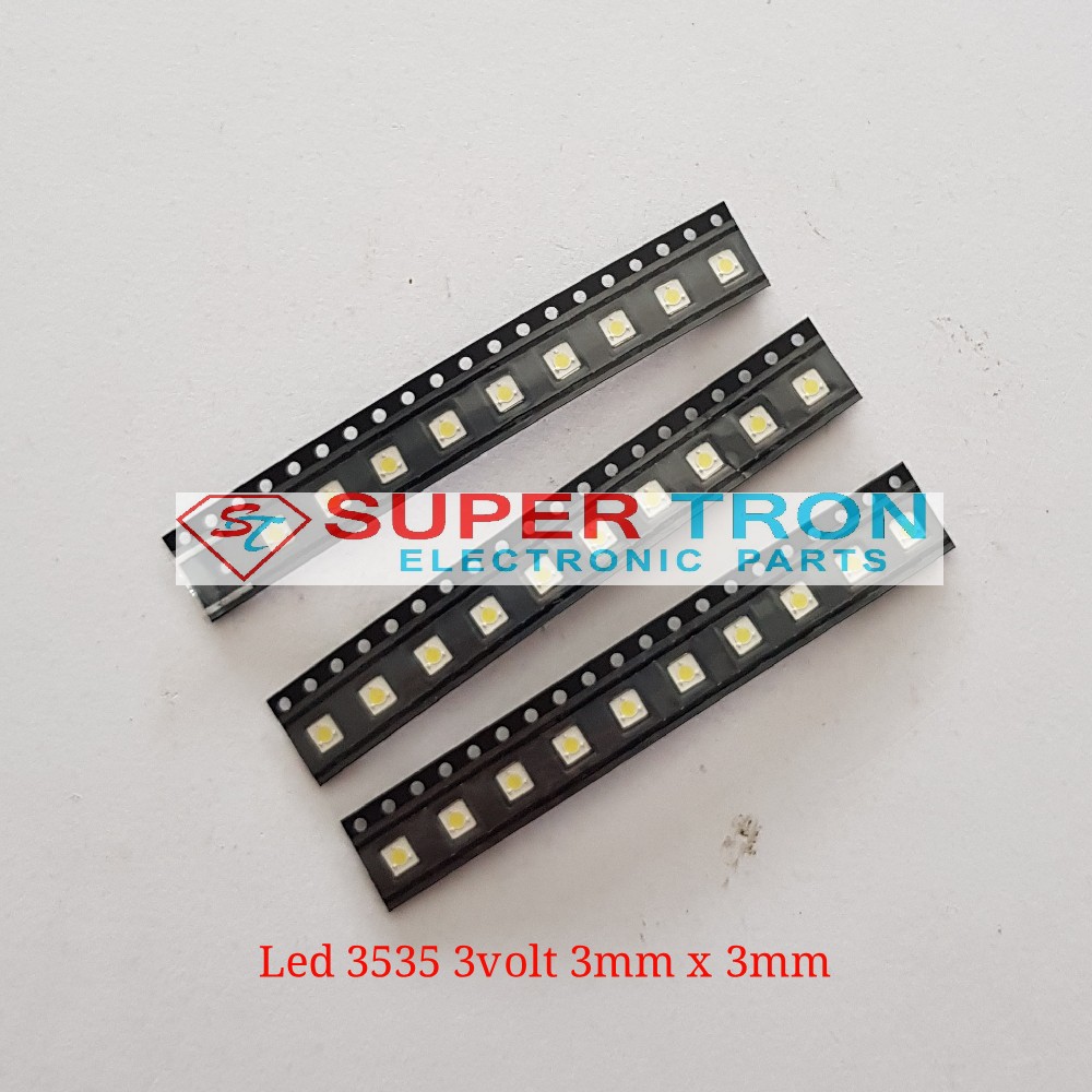 Lampu Backlight High Power LED SMD 3535 1Watt 3Volt