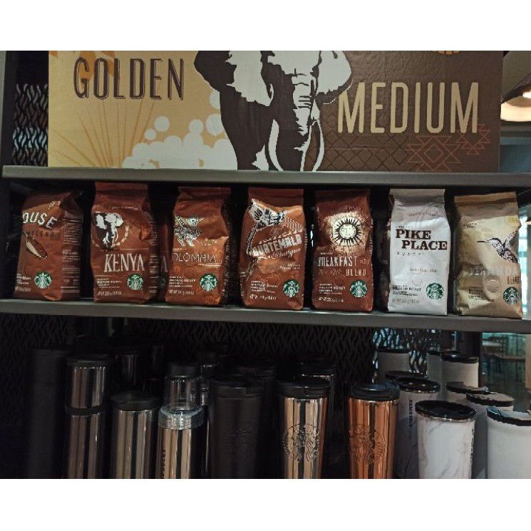

Bean Biji Kopi Starbucks whole bean arabica coffee