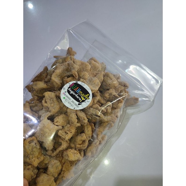 

Kripik kulit ayam 500gr