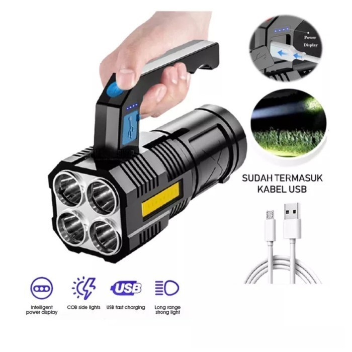 SENTER IGLOW - SENTER LED RECHARGEABLE SUPER TERANG