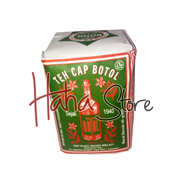 

Teh Cap Botol Hijau 40 gr