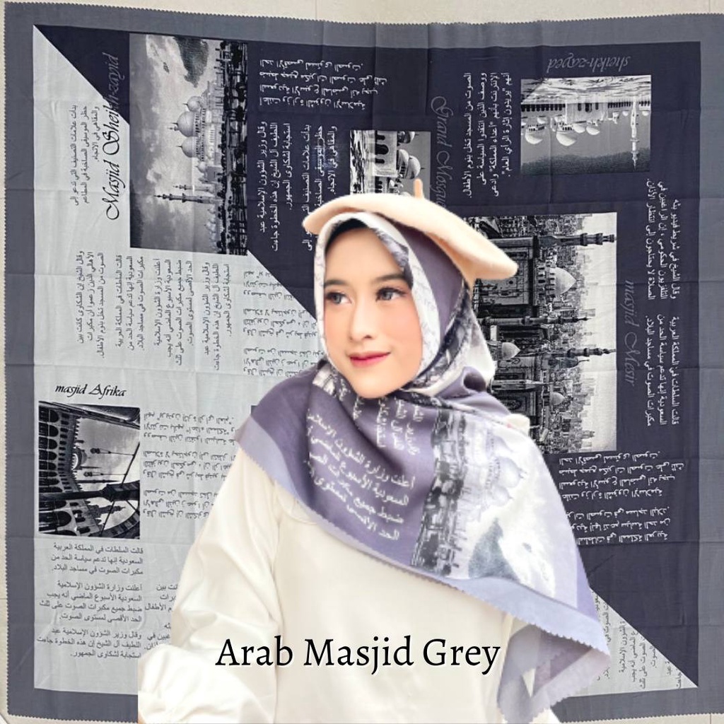 Hijab Voal Motif Arab Hijab Voal Motif Arab Koran Hijab Voal Motif Arab murah segi empat Hijab Arabi
