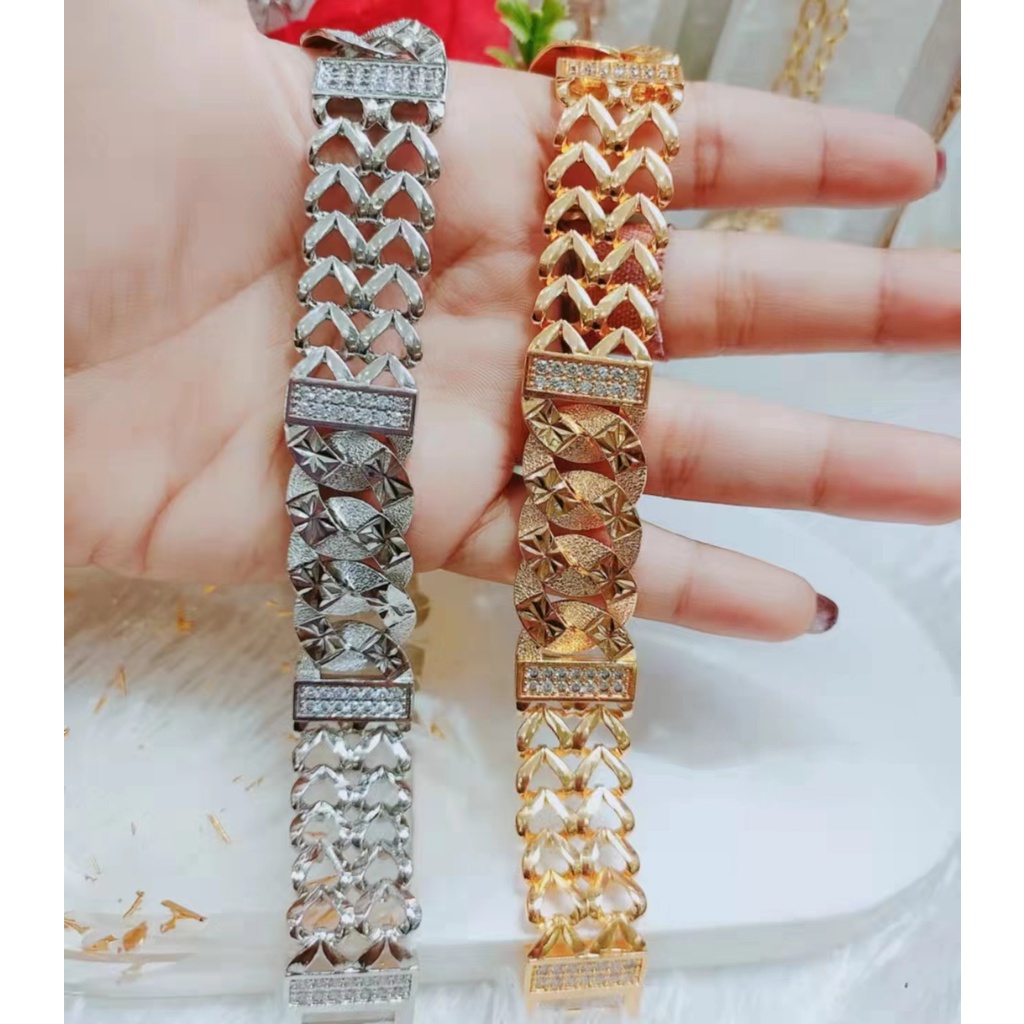 Gelang Xuping Rantai Sisik Naga Permata Perhiasan Fashion J0003