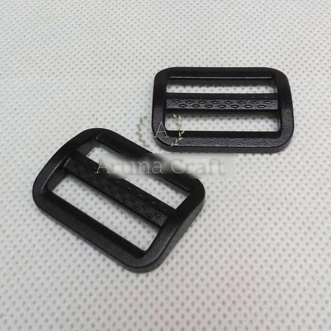 

ring jalan tas 2.5 cm plastik buckle acetal per lusin 12 pcs DISKON