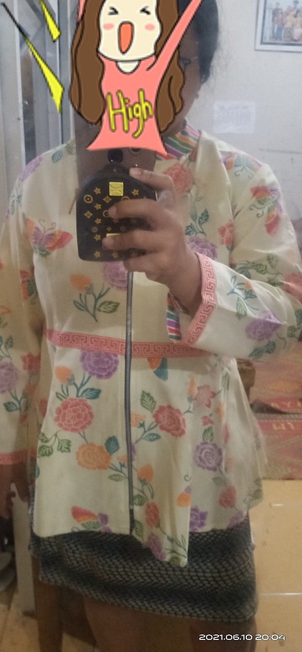 Blus Batik Peplum Baju Batik Kerja Baju Batik Modern Baju Batik Lapis Trikot Deethnik