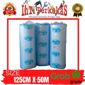 

Ginger- BUBBLE WRAP MP PUTIH TEBAL 50 METER X 125 CM 1 ROLL