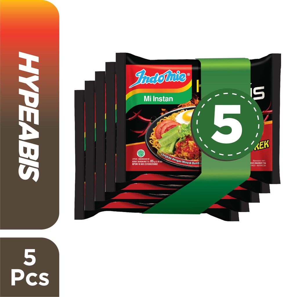 

5 Pcs - Indomie HypeAbis Ayam Geprek
