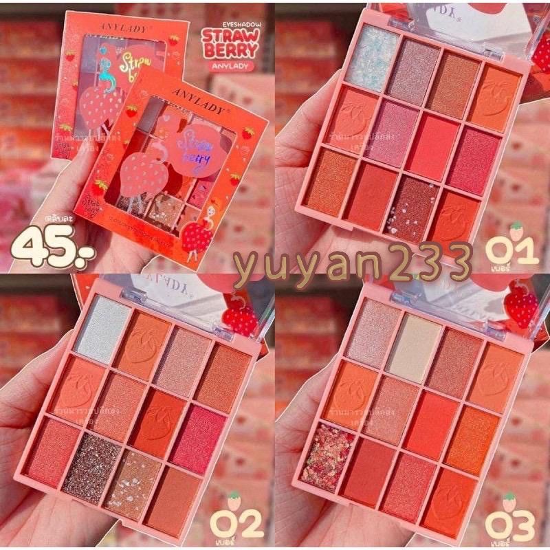 PROMO!!!EYESHADOW STRAWBERRY ANY LADY 838/806