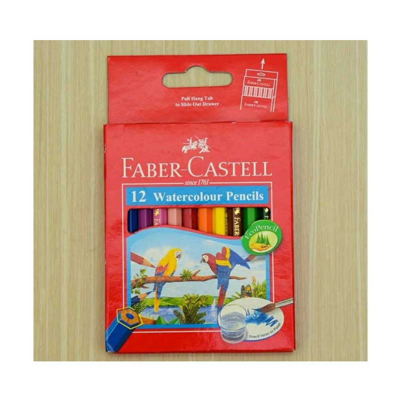 

FABER-CASTELL Watercolour Pencil 12 Warna