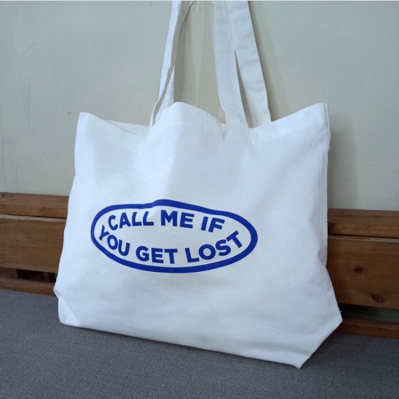 TOTEBAG CallMe CASUAL Tote Bag Aesthetic Kekinian Tote bag Landscape Muat Laptop