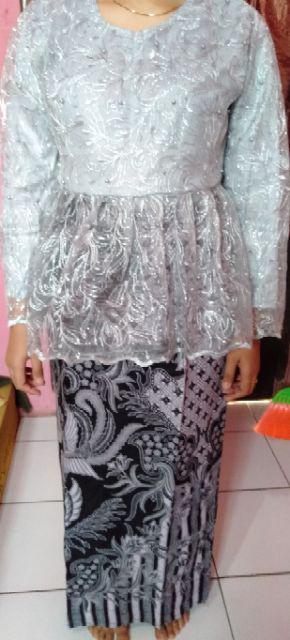 Maura Couple - Sania Ruffle Batik Couple Ori Ndoro Jowi Dnt Garansi Termurah Shopee - Kebaya Anabel