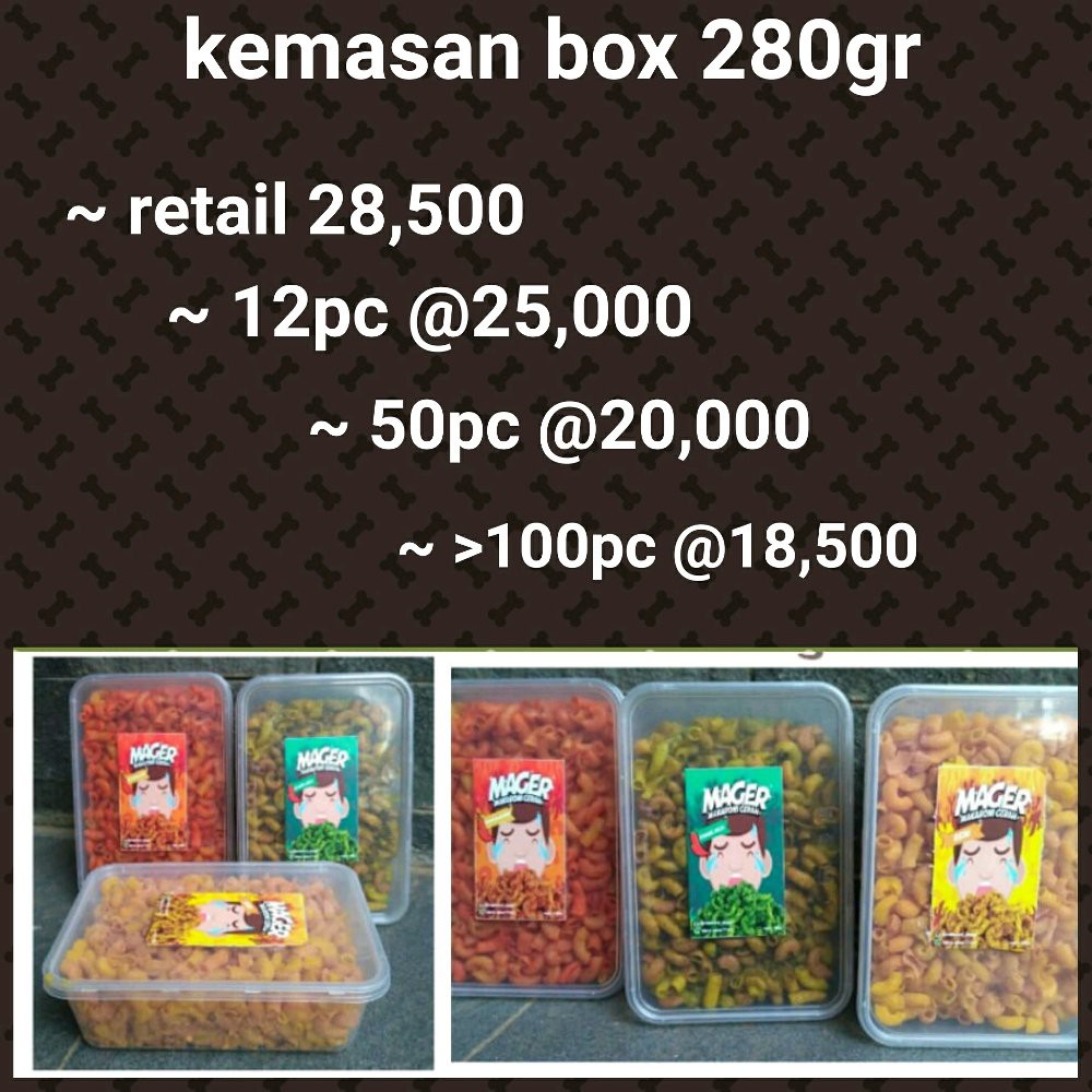 

paket 4pc makroni box cheesy [SALE]off40%